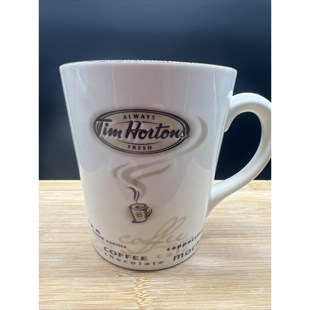 Tim Hortons 2005 Embossed Mug Coffee Cup Limited Edition #005 Collectible